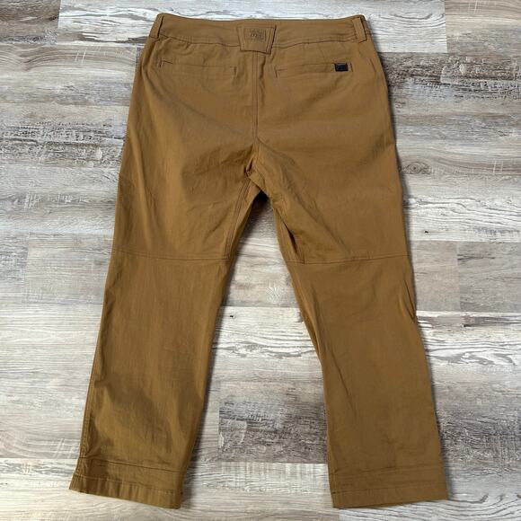 Timberland PRO Work Pants Athletic Fit W40 L30 Brown Utility Stretch Canvas - Picture 6 of 11